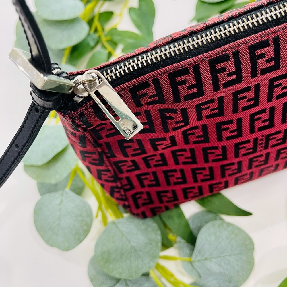 Authentic Fendi Zucchino monogram Handbag - Picture 2 of 6